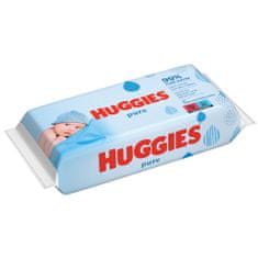 Huggies HUGGIES Single Pure Ubrousky vlhčené 56 ks