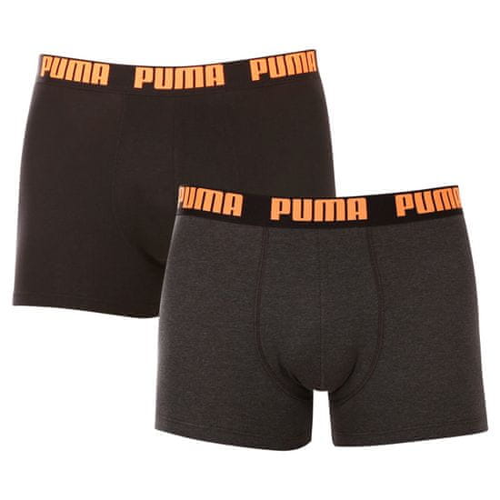 Puma 2PACK pánské boxerky černé (521015001 049)