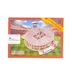 HABARRI Fotbalový stadion - NÁRODNÍ - Puzzle 3D 69 prvků 