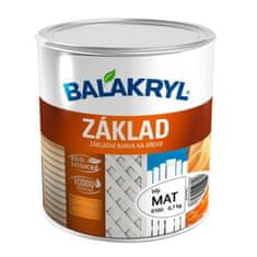 BALAKRYL Balakryl ZÁKLAD DŘEVO 0100 bílý (0.7kg)