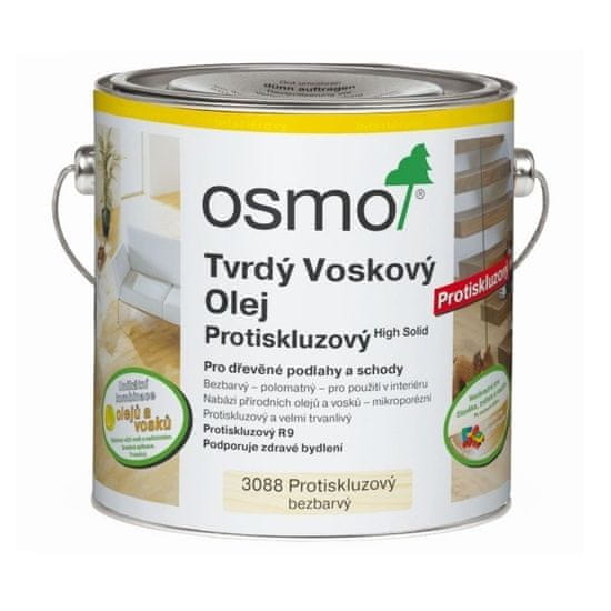 OSMO Tvrdý vosk.olej 3088 /0.75l/ PROTISKLUZ