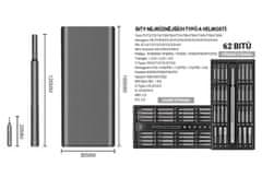 SEFIS multifunkční set na opravu elektroniky 63 v 1