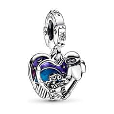 Pandora Stylový stříbrný přívěsek Wall-I & Eva Disney 792518C01