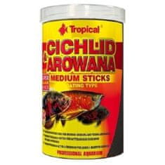 TROPICAL Krmivo pro akvarijní ryby Cichlid+Arowana Medium stick 250ml /90g 