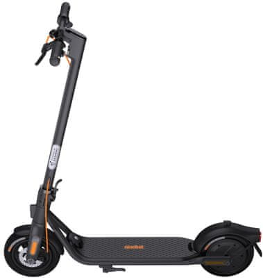 Elektrická koloběžka Segway Ninebot Kickscooter F2 Plus E, extrémně dlouhý dojezd, velká baterie, velké pneumatiky, rekuperace výkonná elektrokoloběžka výkonná elektrická koloběžka doprovodná aplikace KickScooter F2 by Segway nízká hmotnost TCS gelová vrstva bezdušové pneu 800W motor skládací kontrukce ocelová konstrukce bluetooth připojení duální brzdný systém směrové ukazatele LED osvětlení stojánek zvonek dojezd 55km ultra silná baterie stoupání do 20procent