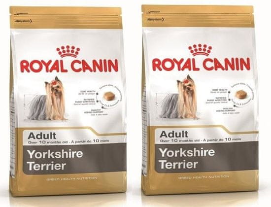 Royal Canin Yorkshire Terrier Adult 2x 7,5 kg granule pro psy plemene jorkšírský teriér 15 kg