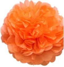 levnelampiony.eu Pom poms 30 cm oranžový (V2201)