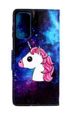 TopQ Pouzdro Samsung A14 5G knížkové Space Unicorn 94245