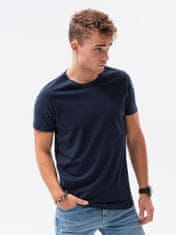 OMBRE Pánské tričko s krátkým rukávem Anil vícebarevná XXL