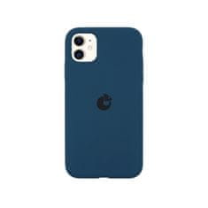 COVEREON SILICON silikonový kryt na 11 Pro Max - Navy Blue