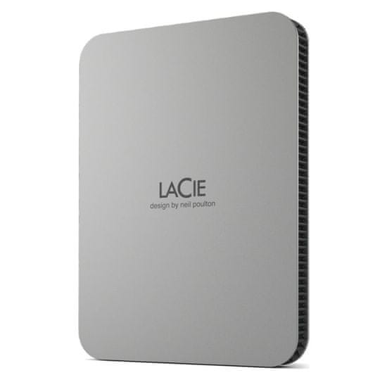 LaCie Mobile Drive 1TB USB-C ext. HDD, stříbrný