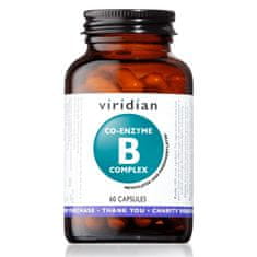 VIRIDIAN nutrition Co-enzyme B Complex, 60 kapslí