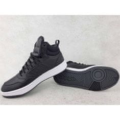 Adidas Boty černé 46 2/3 EU Hoops 30 Mid Wtr