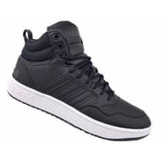 Adidas Boty černé 46 2/3 EU Hoops 30 Mid Wtr