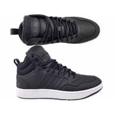 Adidas Boty černé 46 2/3 EU Hoops 30 Mid Wtr