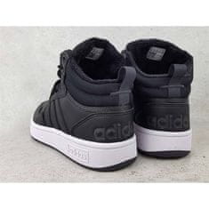 Adidas Boty černé 46 2/3 EU Hoops 30 Mid Wtr