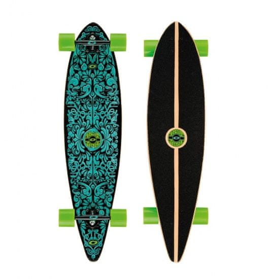 TWM longboard Spectrum 101,5 x 24 cm modrý / zelený