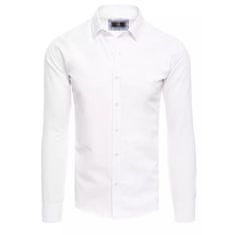 Dstreet Pánská elegantní košile W50 bílá dx2480 XL