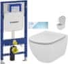 Geberit duofix bez tlačítka + wc ideal standard tesi se sedátkem softclose, aquablade (111.300.00.5 TE1)