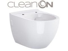 KOUPELNYMOST Alcadrain jádromodul - předstěnový instalační systém s bílým/ chrom tlačítkem m1720-1 + wc cersanit zen cleanon + sedátko (AM102/1120 M1720-1 HA1)