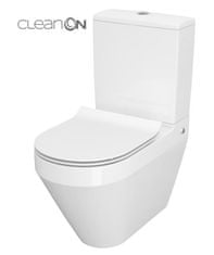 CERSANIT Wc kombi crea cleanon 011/020 oval, nádržka 011 3/5, sedátko dur slim wo lw one (K114-023-S-SET)