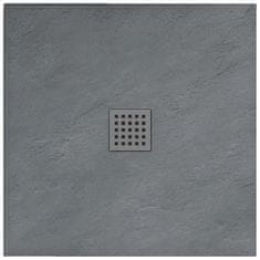 REA Sprchová vanička grey rock 90x90 (REA-K4585)