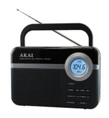 Akai Rádio s USB/MicroSD a funkcí radiobudíku PR006A-471U