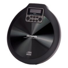 AIWA Přenosný přehrávač CD/CD-R/RW/MP3 se systémem proti otřesům - PCD-810BK