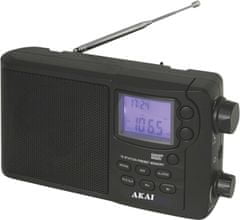 Akai Přenosné rádio s funkcí budíku APR-2418