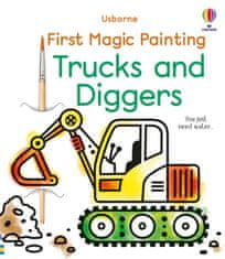 Usborne First Magic Painting Trucks and Diggers