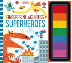 Usborne Fingerprint Activities Superheroes