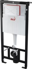 KOUPELNYMOST Alcadrain sádromodul - předstěnový instalační systém bez tlačítka + wc calani loyd + sedátko (AM101/1120 X LO1)