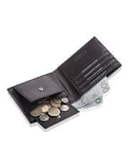 Betlewski Pánská kožená peněženka Bpm-Dz-66 Black