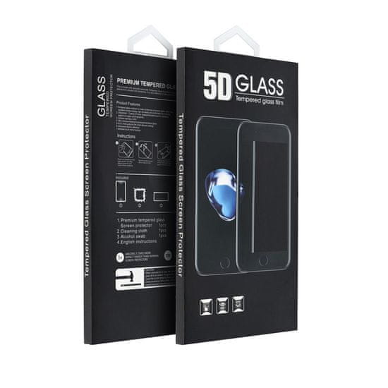 FORCELL 5D tvrzené sklo na Xiaomi Redmi Note 13 4G , černé