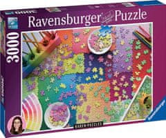 Ravensburger Puzzle Karen: Puzzle over puzzle 3000 dílků