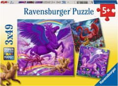 Ravensburger Puzzle Mýtičtí vladaři 3x49 dílků