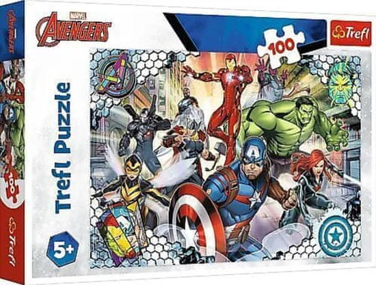 Trefl Puzzle Slavní Avengers 100 dílků