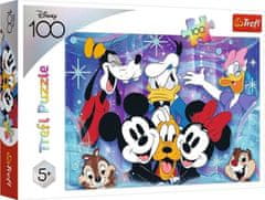 Trefl Puzzle Disney 100 let: Zábava v Disney Worldu 100 dílků