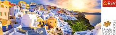 Trefl Panoramatické puzzle Západ slunce na Santorini, Řecko 1000 dílků