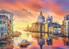 Trefl Puzzle UFT Romantic Sunset: Benátky, Itálie 500 dílků