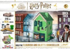 Trefl BRICK TRICK Harry Potter: Knihkupectví Krucánky a Kaňoury M 210 dílů