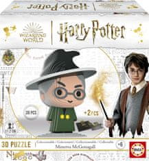 Educa 3D puzzle Harry Potter: Minerva McGonagallová 39 dílků