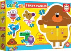 Educa Baby puzzle Hey Duggee 5v1 (3-5 dílků)