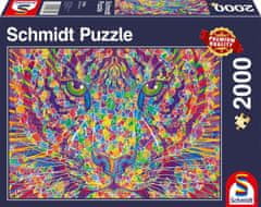Schmidt Puzzle Divokost v tygřím srdci 2000 dílků