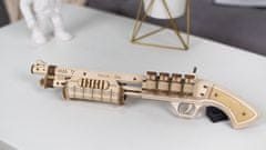 Robotime Rokr 3D dřevěné puzzle Brokovnice Terminator M870 172 dílků