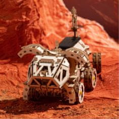 Robotime Rokr 3D dřevěné puzzle Planetární vozítko Navitas Rover na solární pohon 252 dílků