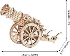 Robotime Rokr 3D dřevěné puzzle Středověké obléhací dělo 158 dílků