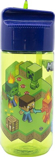 Stor Láhev na pití Tritan Minecraft 430 ml