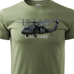 STRIKER Tričko BLACK HAWK UH-60 Barva: Olivová, Velikost: XXXL