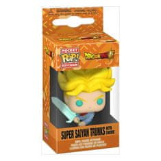 Funko POP Keychain: Dragon Ball Super - Super Sayian Trunks w/Spirit Sword